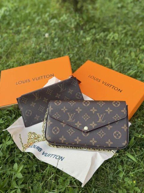 Сумочка Louis Vuitton Felicie monogram/сумка Луї Вітон/сумка луи витон/ сумка луивитон