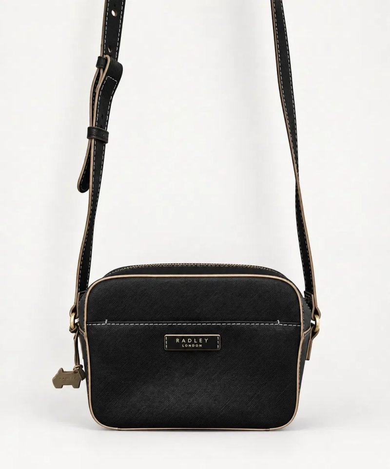 Сумочка зі шкіри сафіяно Radley London — фото 2