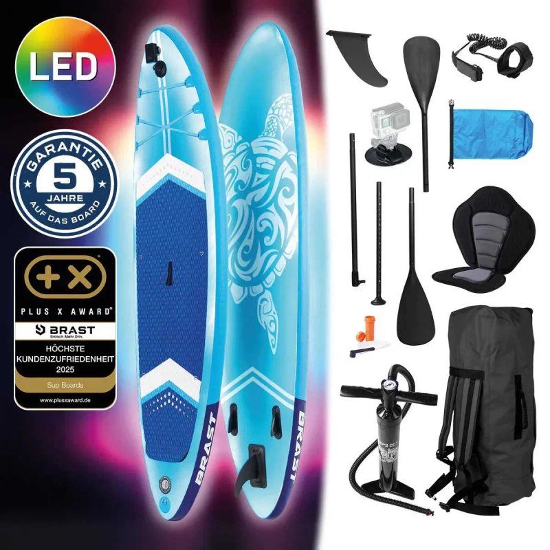 SUP Brast Led Turtle ПІДСВІТКОЮ САП борд board доска SUP дошка 320x81x15 Stand Up Paddle каяк байдарка надувний надувна AQUA MARINA MONSTER AQUAMARINA — фото 4