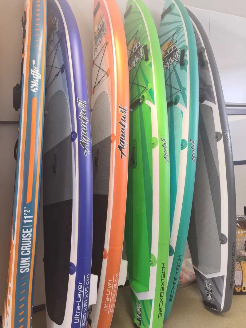 SUP дошка AQUALUST САП доска НОВАЯ 2 СЛОЯ 320 см. борд board Paddle SUP дошка 2 шари слоя доска надувна Stand Up Paddle board борд SUB SAP надувная — фото 8