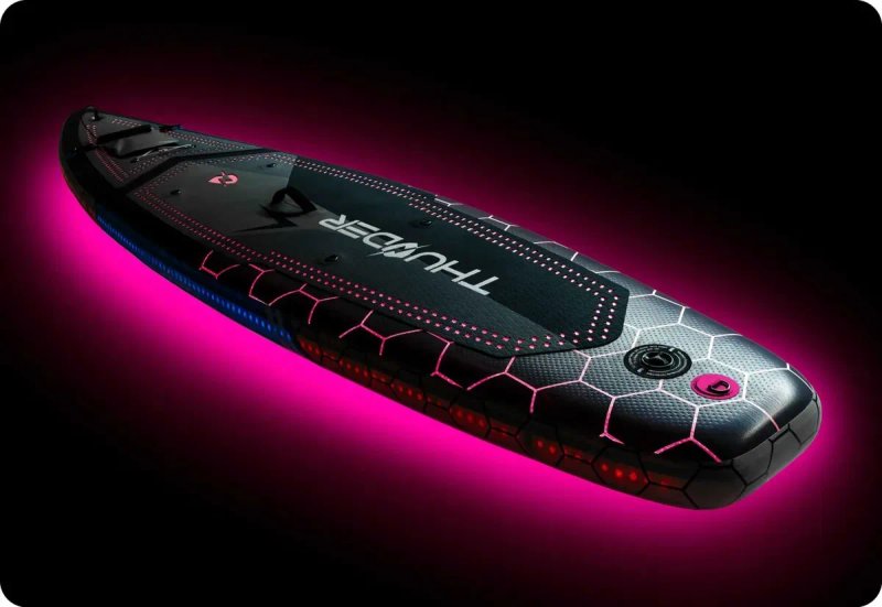 SUP Thunder Mossa з ПІДСВІТКОЮ САП борд board доска SUP дошка 320x75x15 Stand Up Paddle каяк байдарка надувний надувна AQUA MARINA MONSTER AQUAMARINA — фото 6
