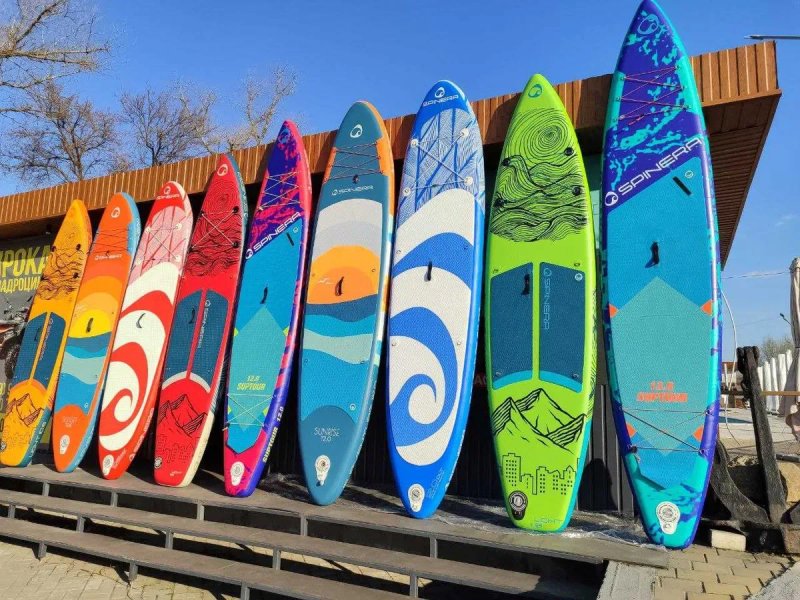 SUP весло 2в1 Сап доска дошка каяк байдарка Stand Up Paddle веслування — фото 5