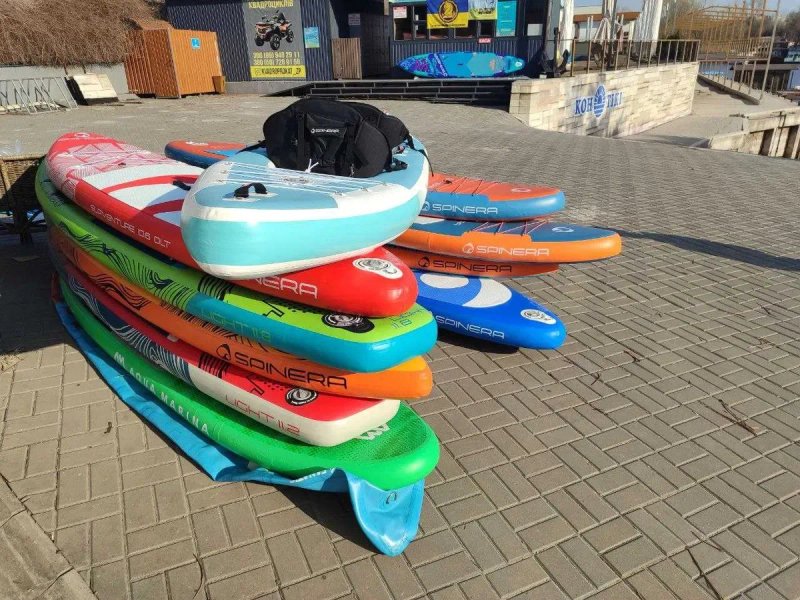 SUP весло 2в1 Сап доска дошка каяк байдарка Stand Up Paddle веслування — фото 6
