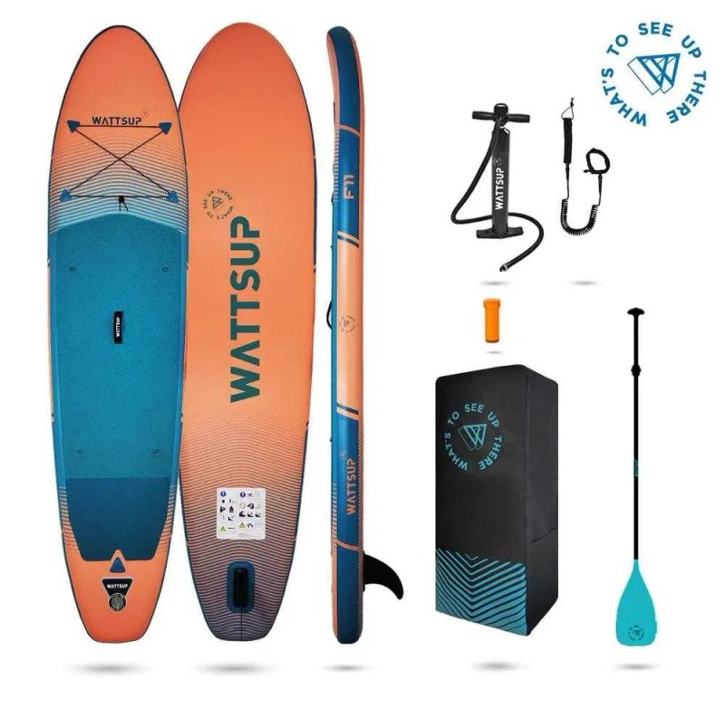 SUP WattSUP F11 Франція борд board доска дошка каяк САП суп надувна SUP дошка 2 шари слоя доска надувна Stand Up Paddle board борд SUB SAP надувная — фото 3