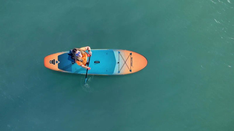 SUP WattSUP F11 Франція борд board доска дошка каяк САП суп надувна SUP дошка 2 шари слоя доска надувна Stand Up Paddle board борд SUB SAP надувная — фото 5