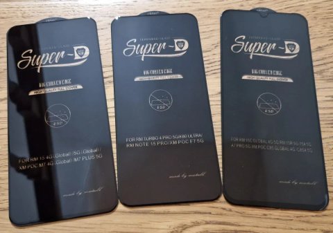 Super D захисне скло защитное стекло Xiaomi Redmi Note 14 t 15 17 pro Max опт