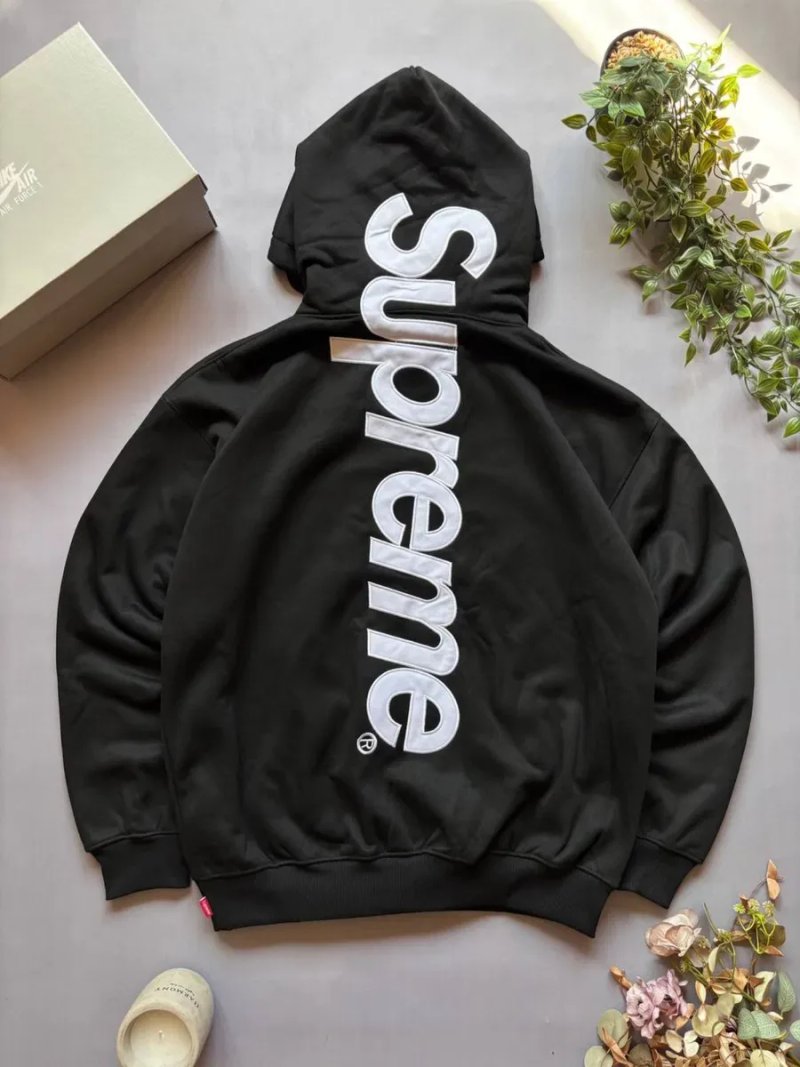 Supreme Худі / Чоловіче Худі Супрім з великим принтом / Supreme Худи / Мужское Худи Суприм с большим принтом — фото 5
