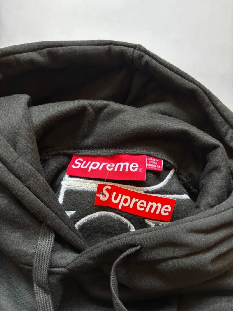 Supreme Худі / Чоловіче Худі Супрім з великим принтом / Supreme Худи / Мужское Худи Суприм с большим принтом — фото 6