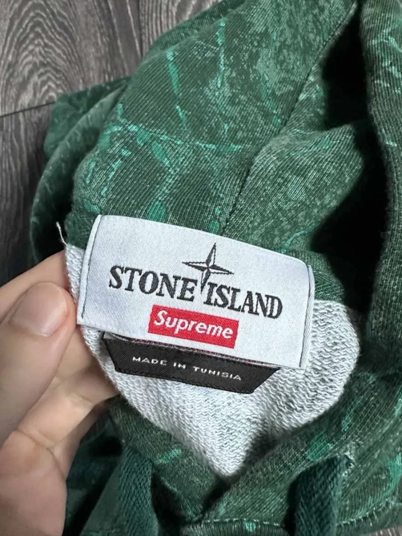 Supreme x Stone Island (Худі з павутиною) — фото 5