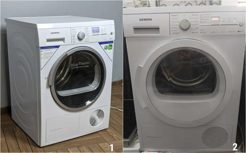 Сушильная Машина SIEMENS WT46 IQ 700 800 890 8кг Компрессорная б\у — фото 2