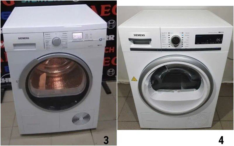 Сушильная Машина SIEMENS WT46 IQ 700 800 890 8кг Компрессорная б\у — фото 3