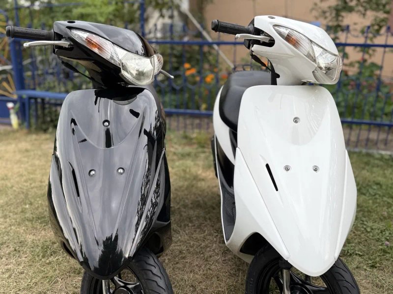 Suzuki address v-50 інжекторний мопед з контейнера — фото 2