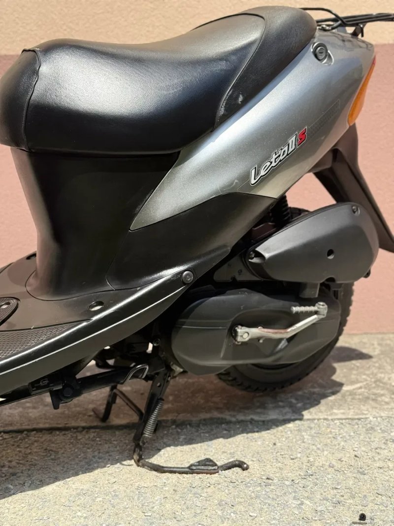 Suzuki lets 2 бабочка ,скутер з японії з контейнера мопед — фото 7