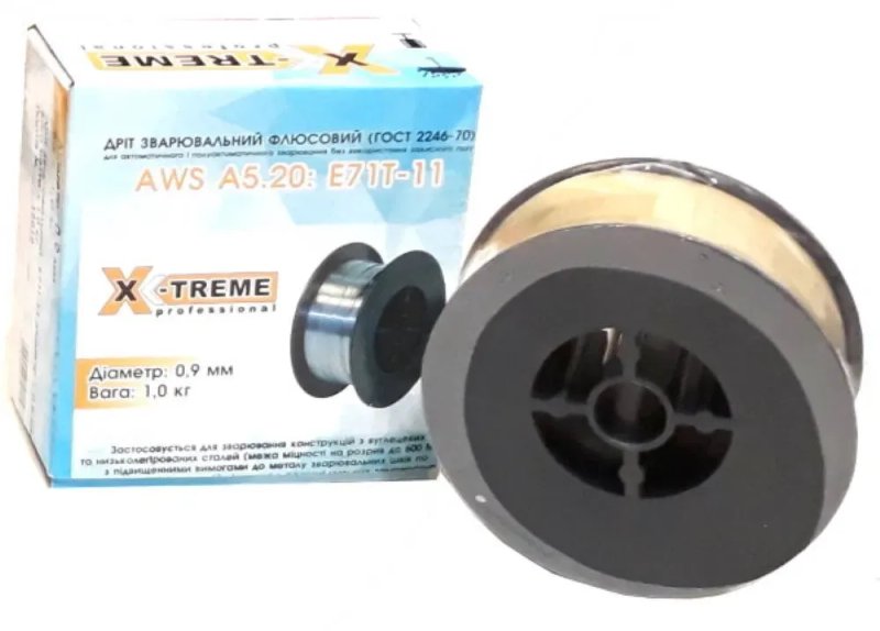 Сварочная проволока флюсовая X-Treme E71-11 (0.9 мм 1 кг) — фото 3