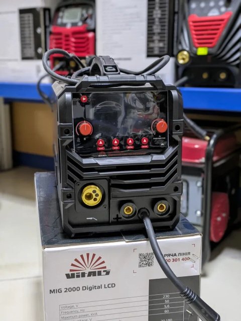 Сварочный полуавтомат Vitals Professional MIG 2000 digital LCD *кредит
