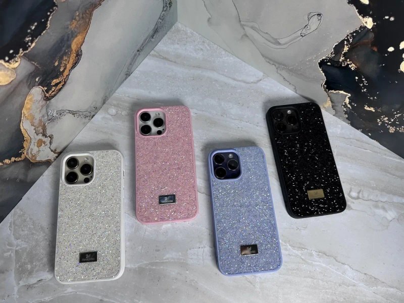Сваровськи Чохол з камінцями для iPhone 11 - 15 pro max Сваровски — фото 3