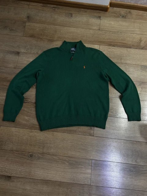 Светер Polo Ralph Lauren Quarter Zip / Зіп кофта Ральф Лорен оригінал