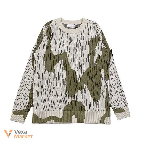 Светр Stone Island Mixed Yarn Sweater Rain Camo розмір Л