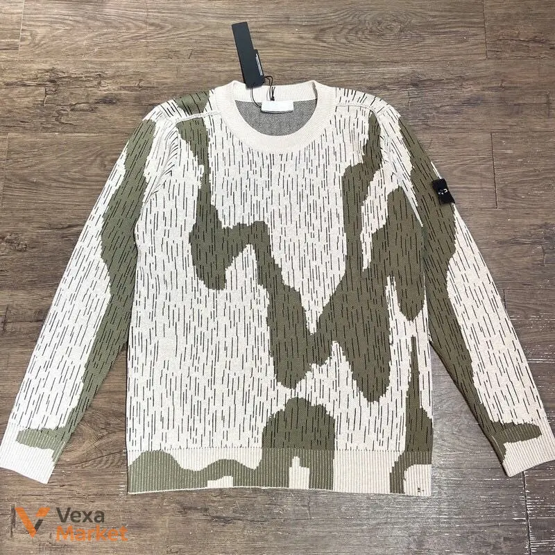 Светр Stone Island Mixed Yarn Sweater Rain Camo розмір Л — фото 3