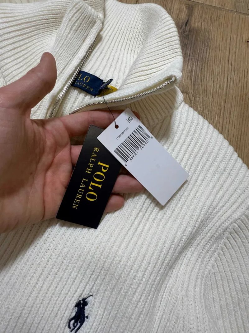 Світер Ральф Поло з замком / Кофта Polo Ralph Lauren FULL ZIP — фото 4