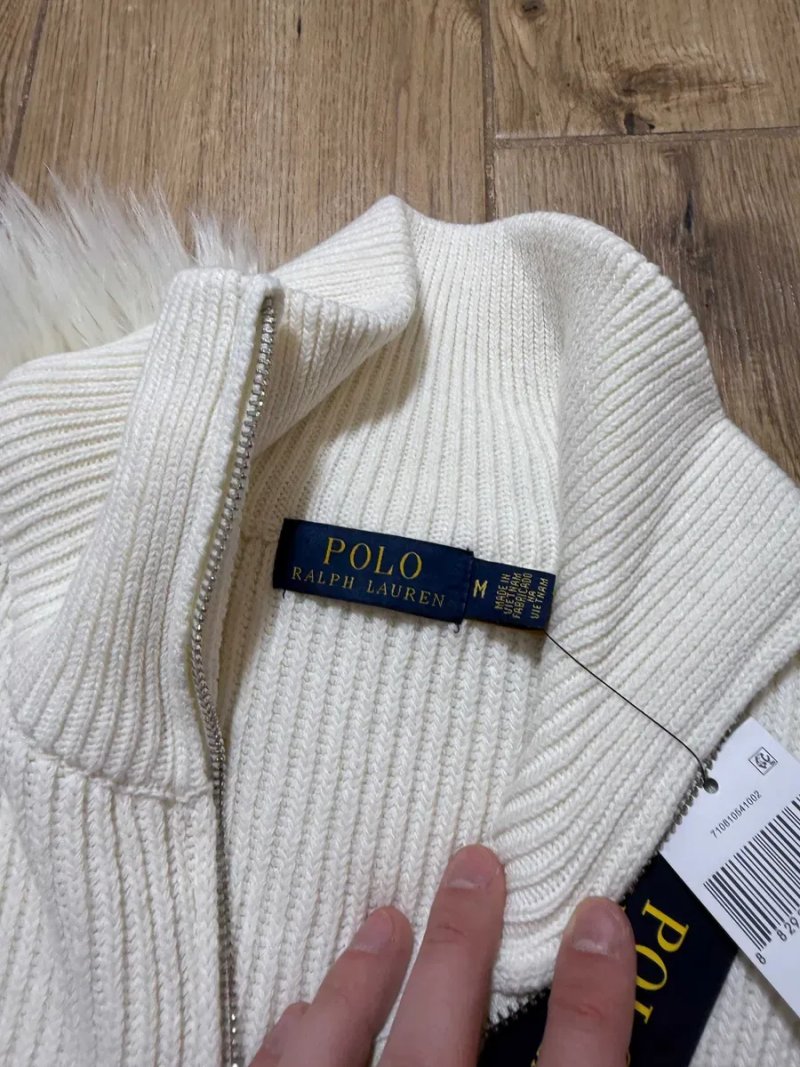 Світер Ральф Поло з замком / Кофта Polo Ralph Lauren FULL ZIP — фото 5
