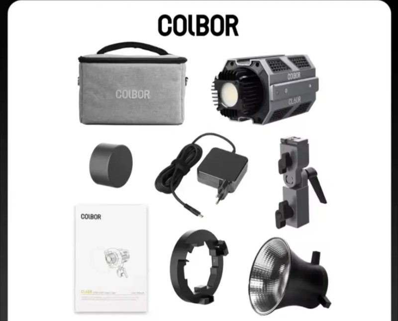 Світло студійне Bi-Color 65Вт 2700-6500К l Новий Colbor RGB — фото 3