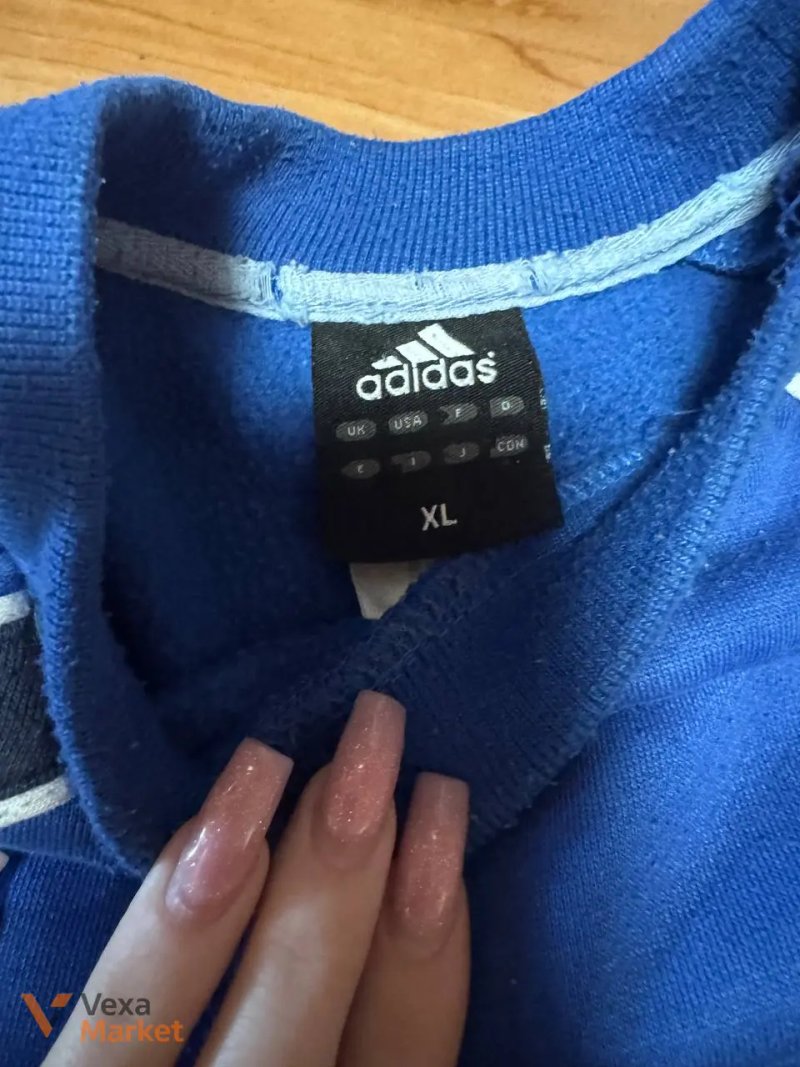Світшот Adidas синій чоловічий XL — фото 2