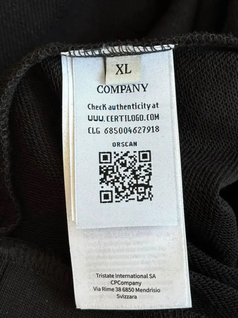 Світшот C.P. Company Crew Neck Light Fleece,розмір M, L, XL. — фото 4