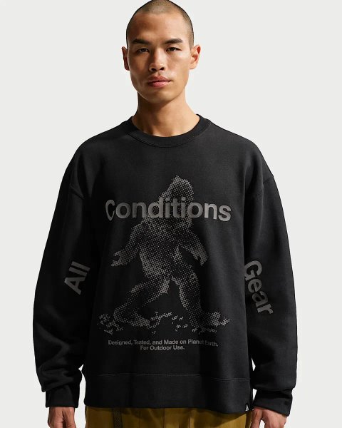 Світшот Nike ACG “Tuff Fleece” Therma-FIT Pullover IF1490-010 (S) Оригінал!