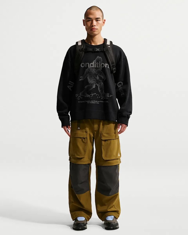 Світшот Nike ACG “Tuff Fleece” Therma-FIT Pullover IF1490-010 (S) Оригінал! — фото 5