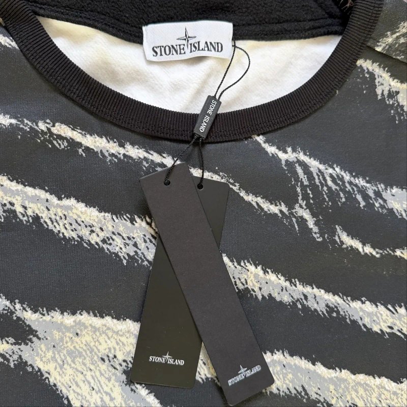 Світшот Stone Island Tiger Camo M-L  | світшот stone island zebra | светер stone island camo | світшот стон айленд камо — фото 2