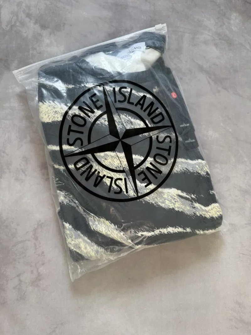 Світшот Stone Island Tiger Camo M-L  | світшот stone island zebra | светер stone island camo | світшот стон айленд камо — фото 8