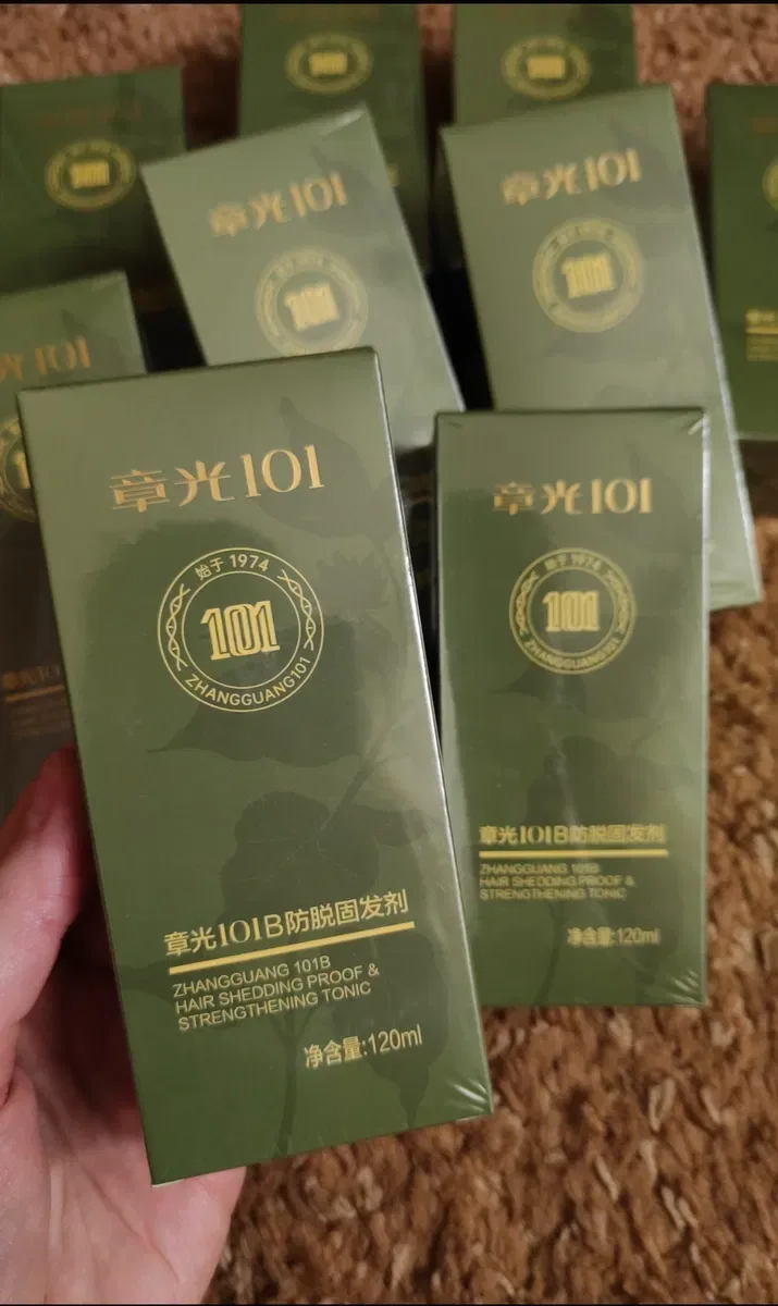 Сыворотка от выпадения волос тоник Фабао 101b / 101G(zhangguang 101b)Оригинал — фото 2