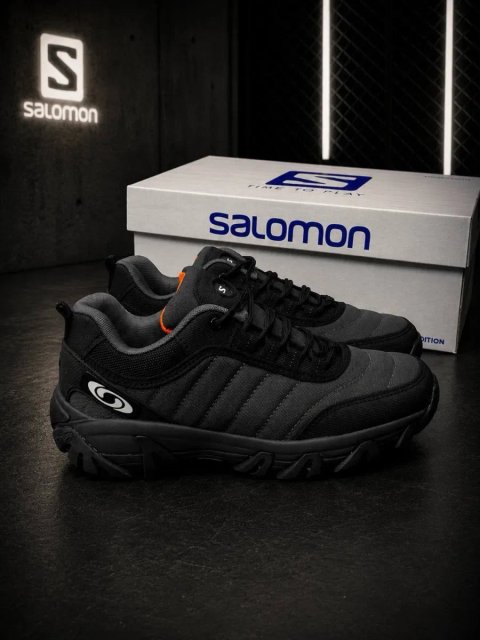 Тактические кроссовки Salomon Осенние мужские красовки Саломон водоотталкивающая мембрана Практичные кросовки на осень Саламон Соломон Salomon Solomon