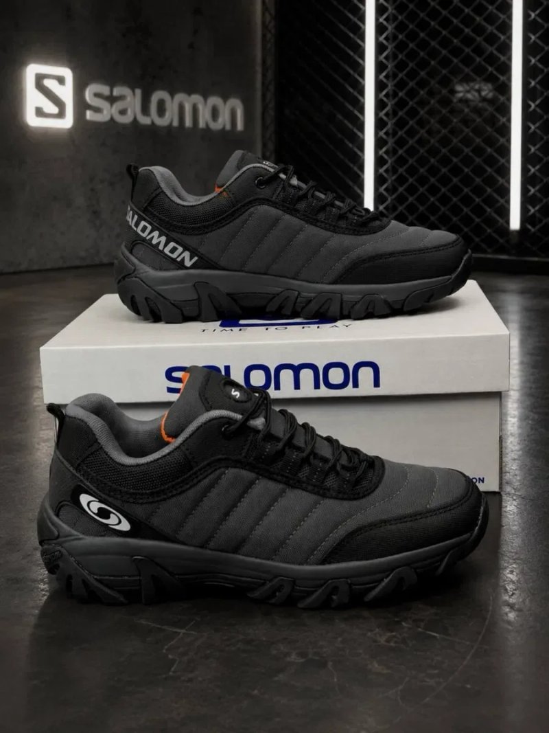 Тактические кроссовки Salomon Осенние мужские красовки Саломон водоотталкивающая мембрана Практичные кросовки на осень Саламон Соломон Salomon Solomon — фото 2