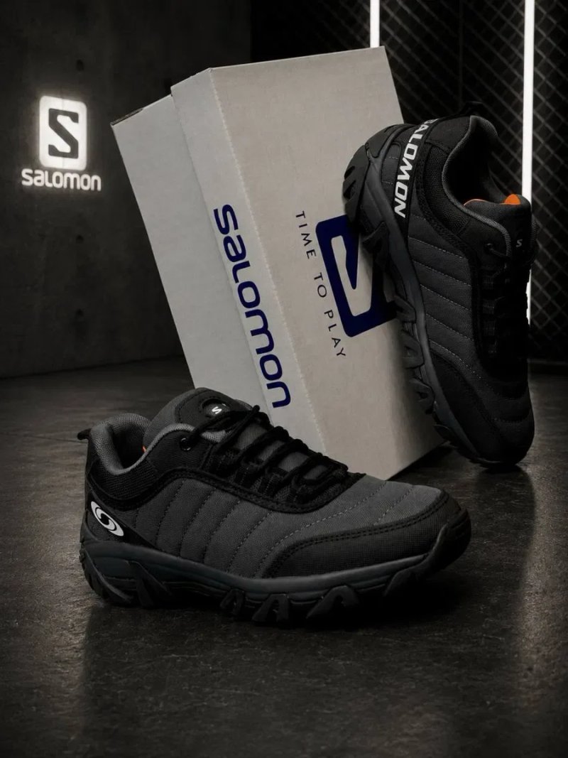 Тактические кроссовки Salomon Осенние мужские красовки Саломон водоотталкивающая мембрана Практичные кросовки на осень Саламон Соломон Salomon Solomon — фото 4