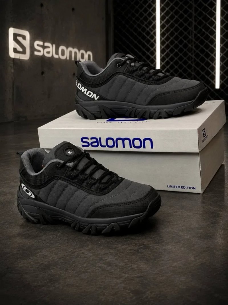 Тактические кроссовки Salomon Осенние мужские красовки Саломон водоотталкивающая мембрана Практичные кросовки на осень Саламон Соломон Salomon Solomon — фото 5