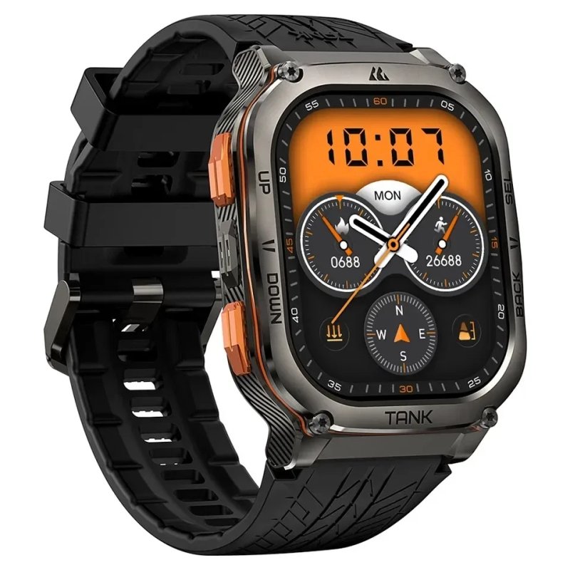 Тактические смарт часы Kospet TANK M3 Ultra + GPS+ Compass — фото 2