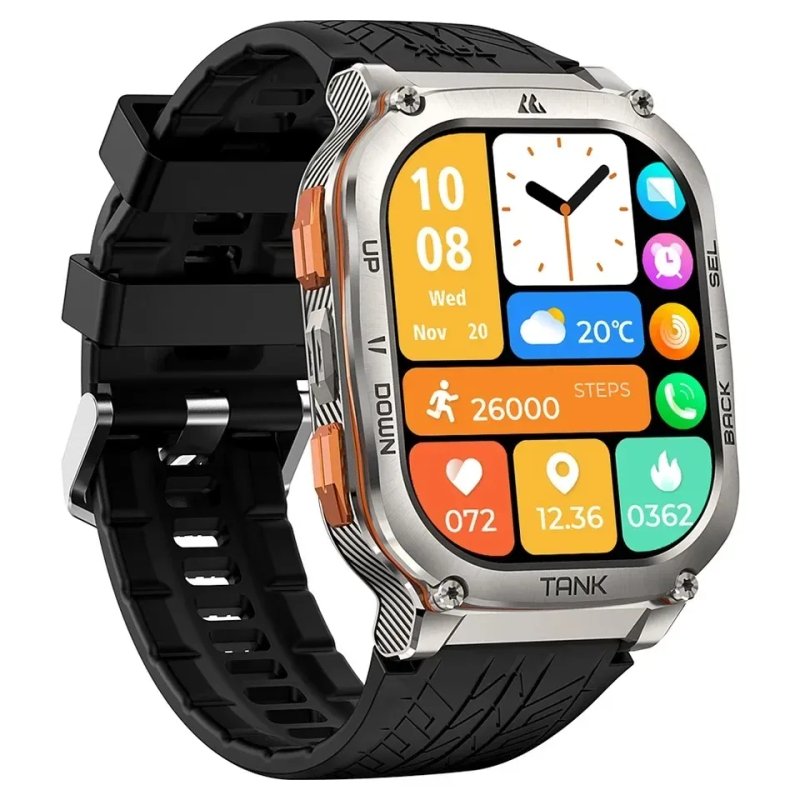 Тактические смарт часы Kospet TANK M3 Ultra + GPS+ Compass — фото 4