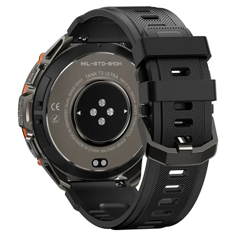 Тактические смарт часы Kospet TANK T3 Ultra + GPS + Compass — фото 3