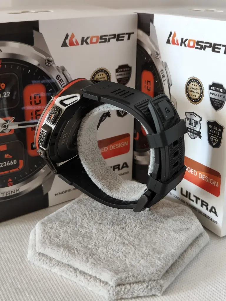 Тактические смарт часы Kospet TANK T3 Ultra + GPS + Compass — фото 7