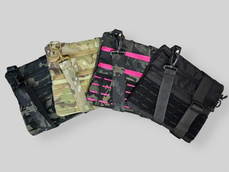 Тактична сумка мессенджер мультикам через плече MOLLE Cordura 1000D — фото 6