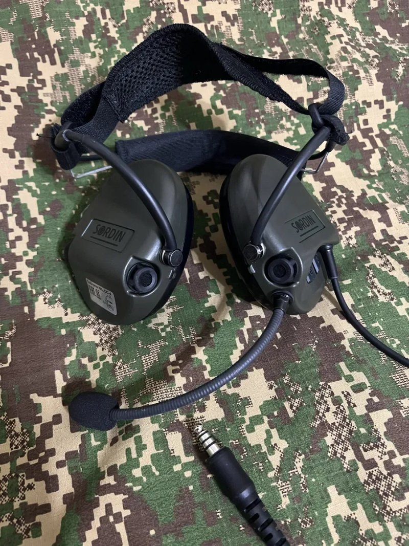 Тактичні активні навушники з мікрофоном Sordin MIL CC-4 Neckband — фото 3