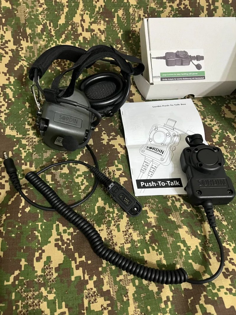 Тактичні активні навушники з мікрофоном Sordin MIL CC-4 Neckband — фото 5