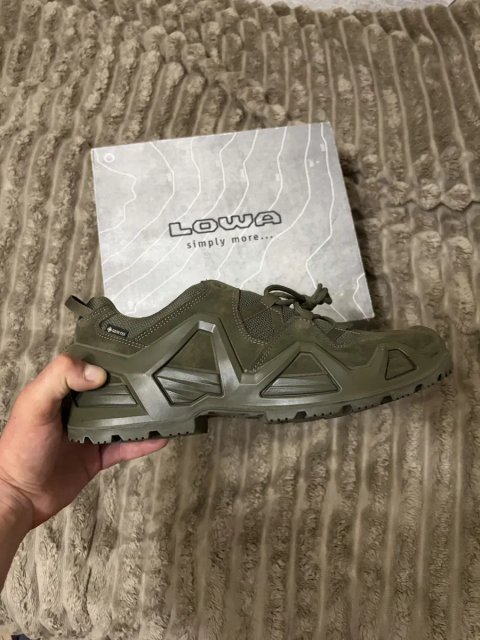 Тактичні кросівки Lowa Zephyr GTX Low MK2 - Ranger Green 47 розмір