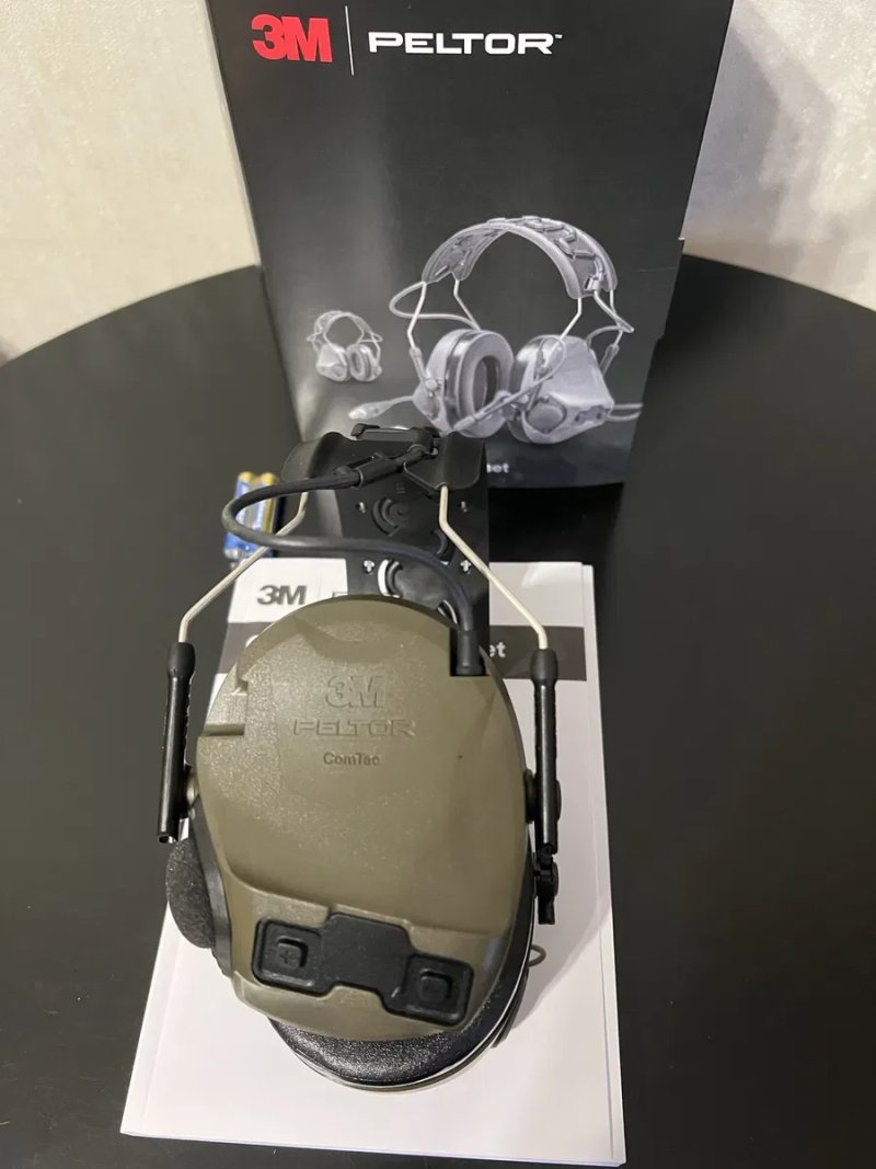 Тактичні навушники військові 3M™ PELTOR™ ComTac VIII MT14H418A-02 GN — фото 4
