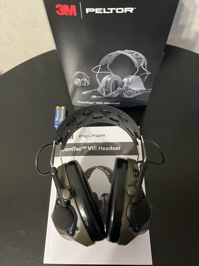 Тактичні навушники військові 3M™ PELTOR™ ComTac VIII MT14H418A-02 GN — фото 5