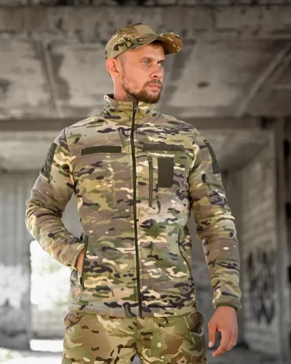 Тактичний комплект KMS Tactical мультикам / Тактичний комплект KMS Tactical — фліска + футболка + штани BANDIT + кепка / КОМПЛЕКТ 4 В 1 для військових — фото 4