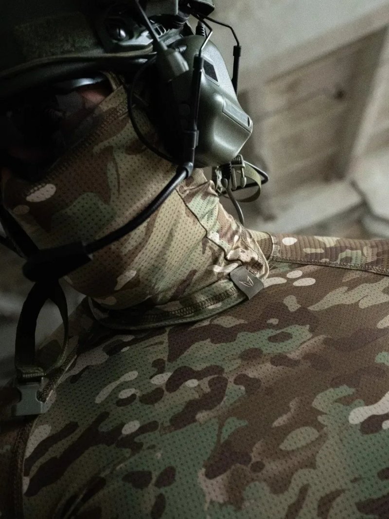 Тактичний комплект лонгслів з балаклавою для військових структур чоловічий MANTIS® Phantom LS Combat Shirt - Multicam / 6 КОЛЬОРІВ У НАЯВНОСТІ — фото 5