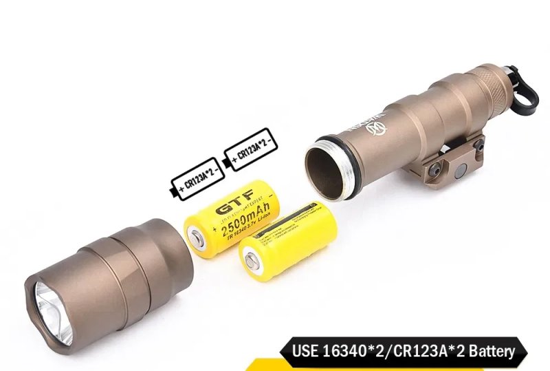 Тактичний ліхтар на зброю SureFire Scout, M600 — фото 8